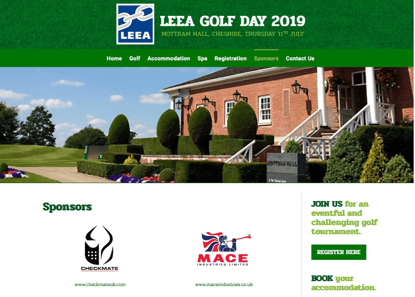 LEEA Golf Day tees off in July - image