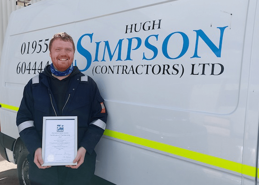 Hugh Simpson upgrades to full membership - image